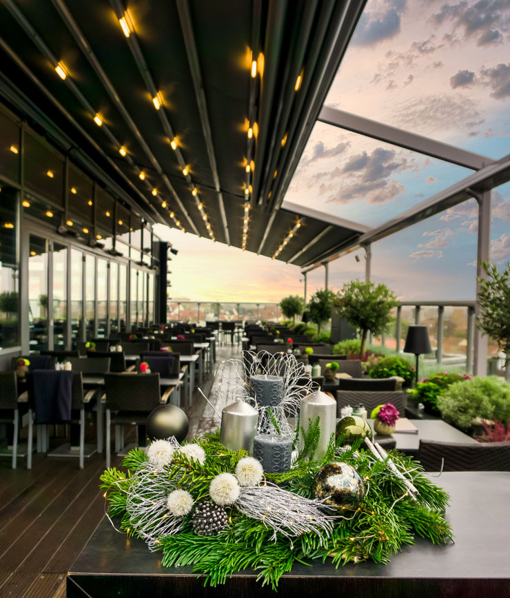 Otten Bauelemente News Pergola Silver Palmiye Gastro