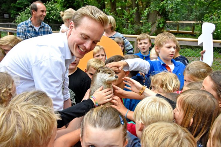 Otten Bauelemente News Otter Gehege Einweihung 2.Jpg