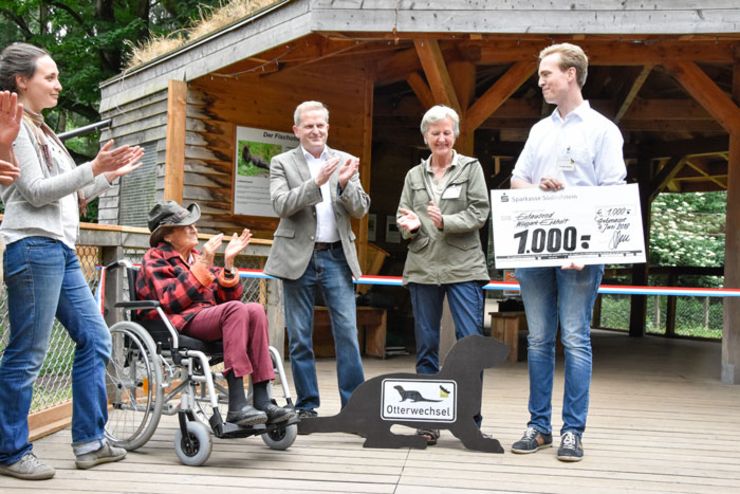 Otten Bauelemente News Otter Gehege Einweihung 3.Jpg