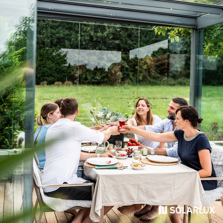 Solarlux Post Iss Draussen Tag